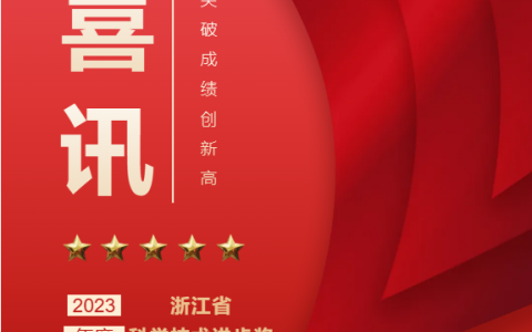 热烈祝贺！浙江710公海股份有限公司荣获浙江省科学技术进步奖！